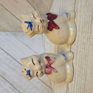 Vintage Cat Salt & Pepper Shakers